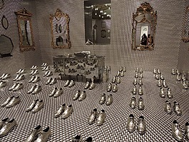 鞋,金屬,現代