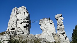 波蘭,ogrodzieniec,汝拉 krakowsko 琴