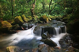 風(fēng)景,瀑布,青山瀑布