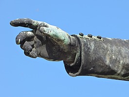 雕像,青銅器,手