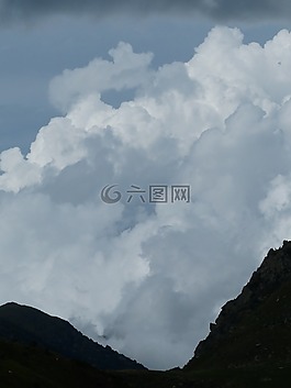 云,云山,天空