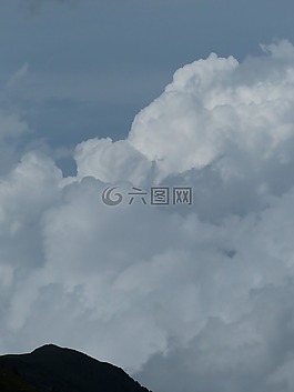云,云山,天空
