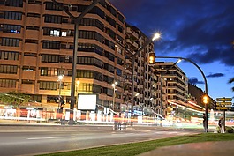 汽车,灯,夜