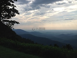藍脊,山,弗吉尼亞州