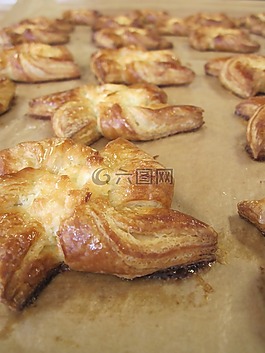 糕點,烘烤,甜點