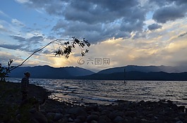 對比,景觀,寬