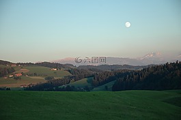abendstimmung,滿月,艾門塔爾