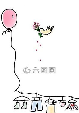 氣球,衣服,可愛的衣服