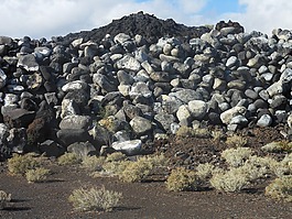 山,石头,火山景观