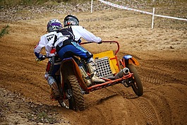 邊車,摩托車,競賽