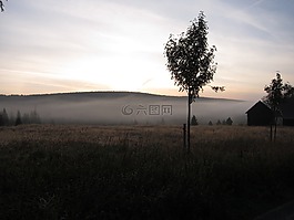 晨霧,喚醒,jizerka