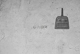 鏟,污垢,墻
