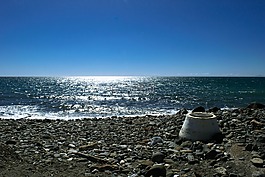 海灘,海,地平線(xiàn)