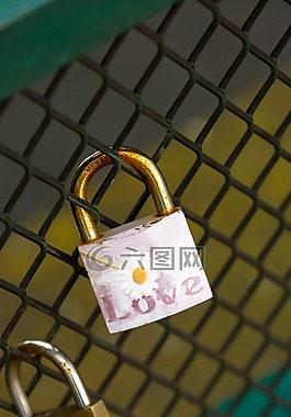 掛鎖,愛,符號