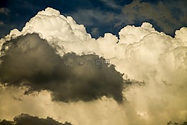 云,光,天空