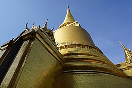 寺,金色的,泰國(guó)