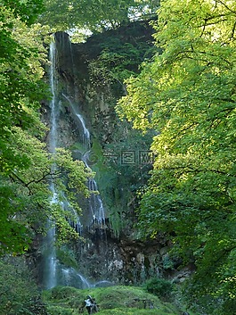 urach 瀑布,瀑布,施瓦本白蛋白