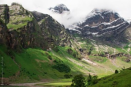 oberblegisee,瑞士,山