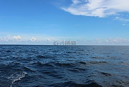 海洋,藍色,水