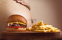 漢堡,p,法式炸薯條