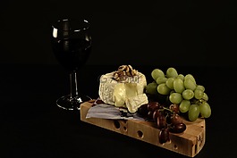 葡萄酒,奶酪,葡萄