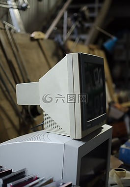 計算機,老,技術