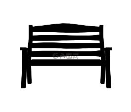 长凳,坐,公园