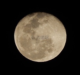 月亮,天文,夜