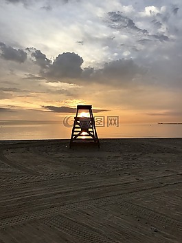海,水,日落