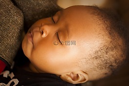 嬰兒,睡眠,和平