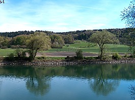 休息,水,河