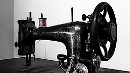 縫紉機(jī),老,古董