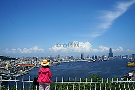 harbor,高雄港灣,city view