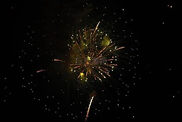 煙花,7 月 4 日,天空