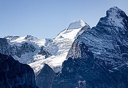 瑞士,艾格峰,山