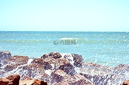 海,巖,藍(lán)色