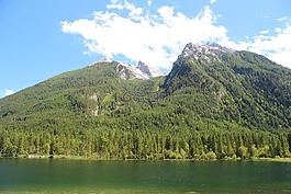 hintersee,貝,景觀