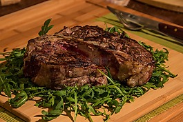 肋骨,牛肉,網格