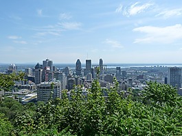 蒙特利尔,城市,景观