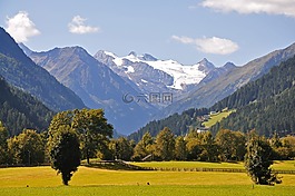 景觀,谷,山