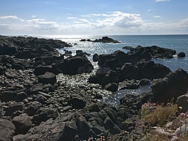 海灘,海,蘇格蘭