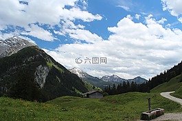 奧地利,litzlalm,山