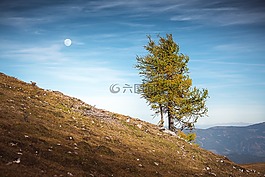 山,天空,阿爾卑斯山