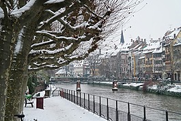 法國,冬天,雪