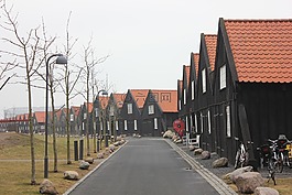 kanonbådehusene,木材,瓷砖