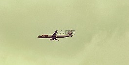 這架飛機(jī),飛行,天空