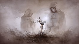 幻想,女子,舞蹈