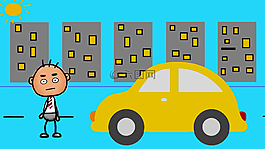 孩子們,孩子們的電視,孩子的車