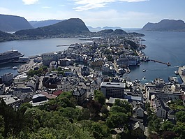 aalesund,挪威,城市