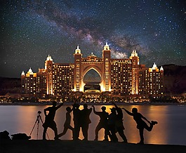 迪拜,棕櫚,商場